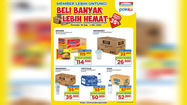 Promo Beli Banyak Lebih Hemat. [Instagram]